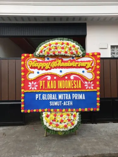 Papan Bunga Opening benda