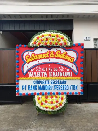 Papan Bunga Opening benda