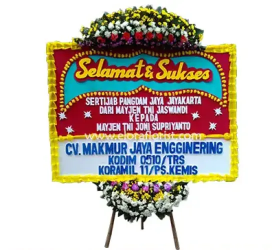 Karangan Bunga benda